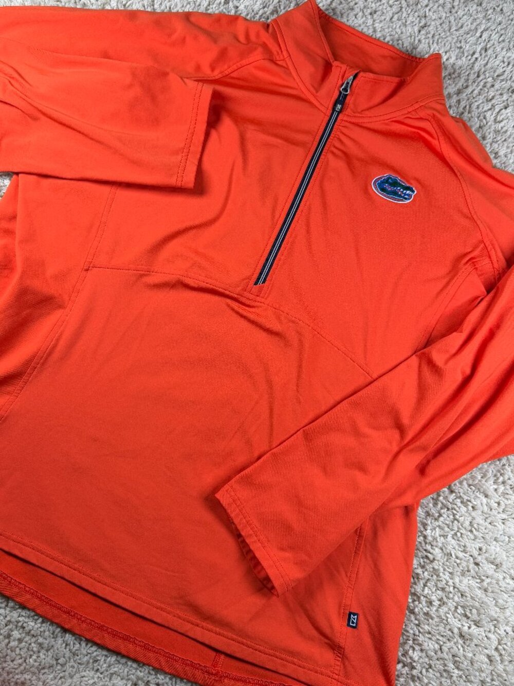 Cutter & Buck Florida Gators Orange 1/4 Zip Pullover Men’s 3XL XXXL